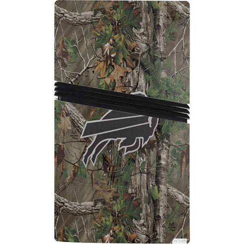 NFL Buffalo Bills Realtree Xtra Green Camo PS5 Pro Console Skin