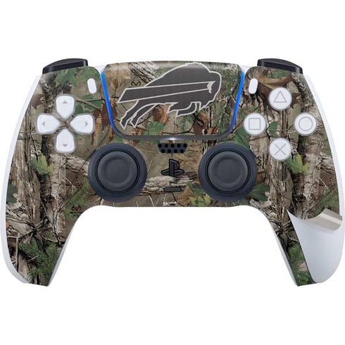 NFL Buffalo Bills Realtree Xtra Green Camo PS5 Pro Disk Bundle Skin