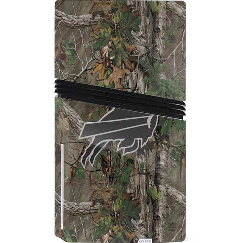 NFL Buffalo Bills Realtree Xtra Green Camo PS5 Pro Disk Console Skin