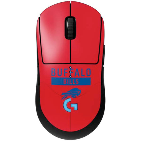 NFL Buffalo Bills Red Performance Series G Pro Wireless Gaming Mouse Skin