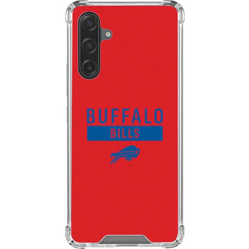 NFL Buffalo Bills Red Performance Series Galaxy A17 Clear Case