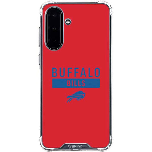 NFL Buffalo Bills Red Performance Series Galaxy A36 5G Clear Case