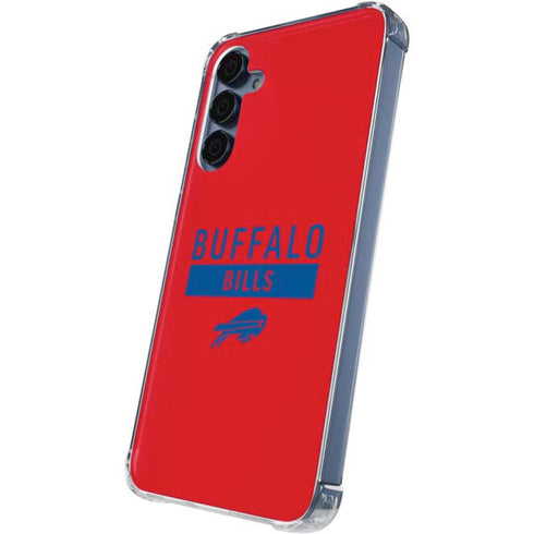 NFL Buffalo Bills Red Performance Series Galaxy A55 5G Clear Case