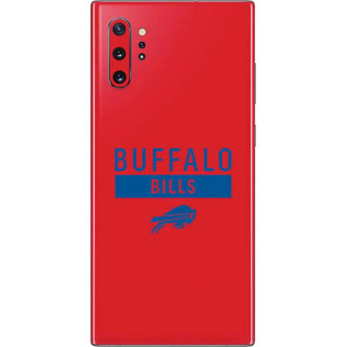NFL Buffalo Bills Red Performance Series Galaxy Note 10 Plus Skin