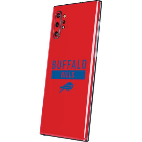 NFL Buffalo Bills Red Performance Series Galaxy Note 10 Plus Skin