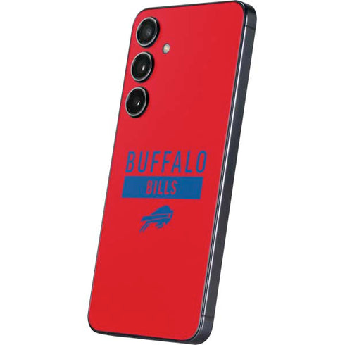 NFL Buffalo Bills Red Performance Series Galaxy S25 Plus Skin