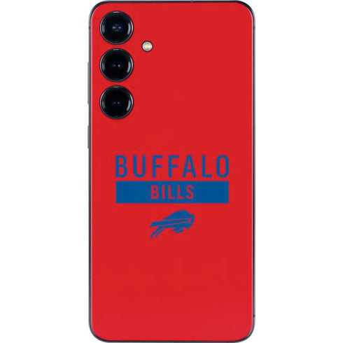 NFL Buffalo Bills Red Performance Series Galaxy S25 Skin