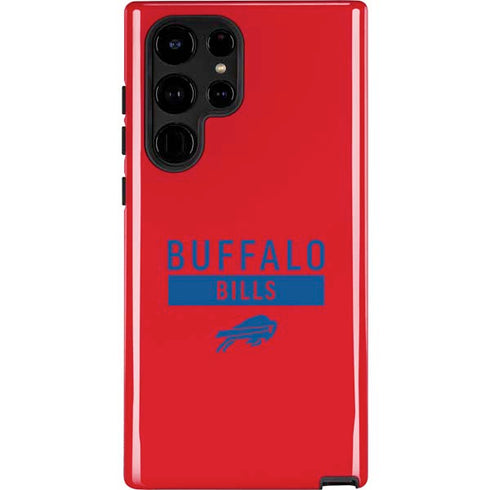 NFL Buffalo Bills Red Performance Series Galaxy Cases