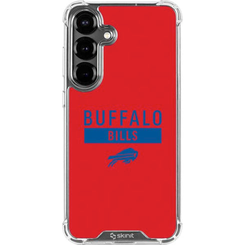 NFL Buffalo Bills Red Performance Series Galaxy S26 Clear Case