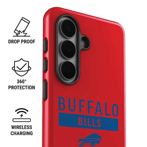 NFL Buffalo Bills Red Performance Series Galaxy S26 Plus Impact Case