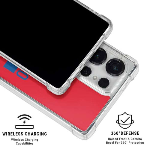 NFL Buffalo Bills Red Performance Series Galaxy S26 Ultra Clear Case