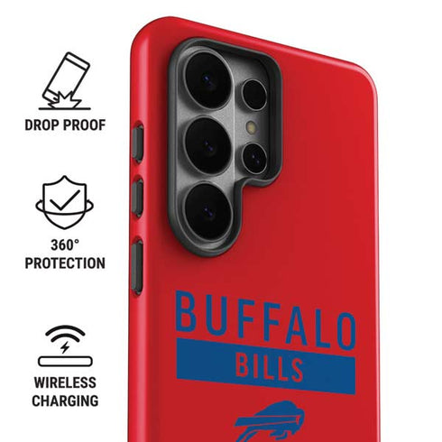 NFL Buffalo Bills Red Performance Series Galaxy S26 Ultra Impact Case