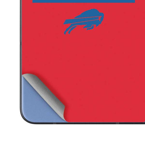 NFL Buffalo Bills Red Performance Series Galaxy Z Fold5 5G Skin