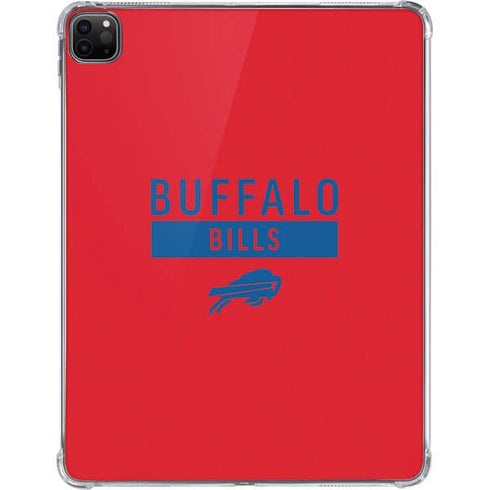 NFL Buffalo Bills Red Performance Series iPad Pro 11in (2024) Clear Case
