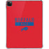 NFL Buffalo Bills Red Performance Series iPad Pro 11in (2024) Clear Case