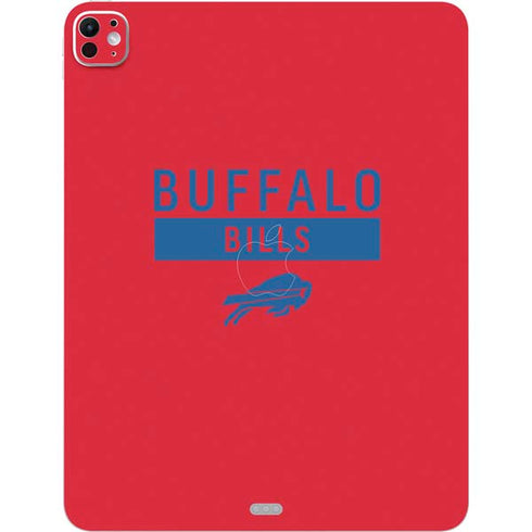 NFL Buffalo Bills Red Performance Series iPad Pro 13in M4 (2024) Skin