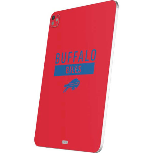 NFL Buffalo Bills Red Performance Series iPad Pro 13in M4 (2024) Skin
