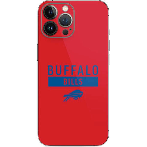 NFL Buffalo Bills Red Performance Series iPhone 15 Pro Max Skin