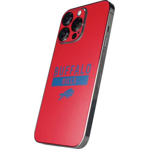 NFL Buffalo Bills Red Performance Series iPhone 15 Pro Max Skin