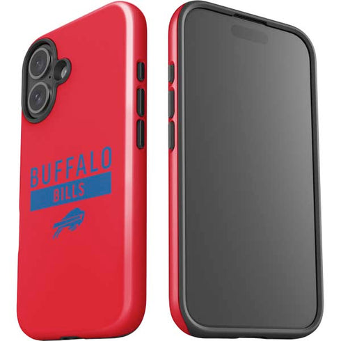 NFL Buffalo Bills Red Performance Series iPhone 16 Impact Case