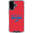 NFL Buffalo Bills Red Performance Series iPhone 16 Plus Clear Case