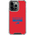 NFL Buffalo Bills Red Performance Series iPhone 16 Pro Clear Case