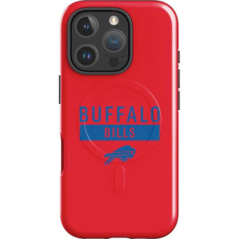 NFL Buffalo Bills Red Performance Series iPhone 16 Pro Magsafe Impact Case