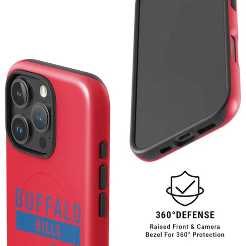 NFL Buffalo Bills Red Performance Series iPhone 16 Pro Magsafe Impact Case