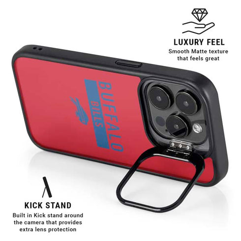 NFL Buffalo Bills Red Performance Series iPhone 16 Pro Max Kickstand Case