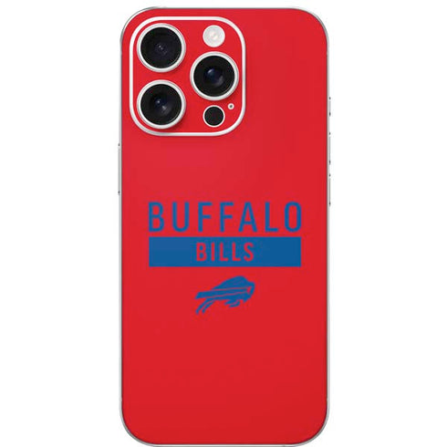 NFL Buffalo Bills Red Performance Series iPhone 16 Pro Skin
