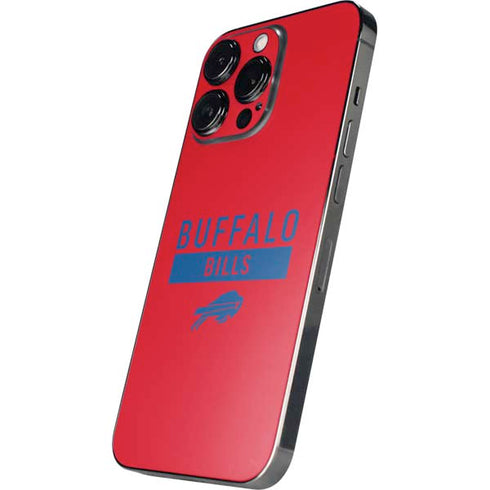 NFL Buffalo Bills Red Performance Series iPhone 16 Pro Skin