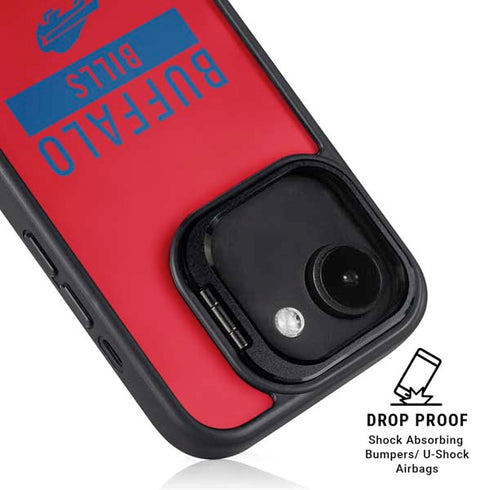 NFL Buffalo Bills Red Performance Series iPhone 16e Kickstand Case
