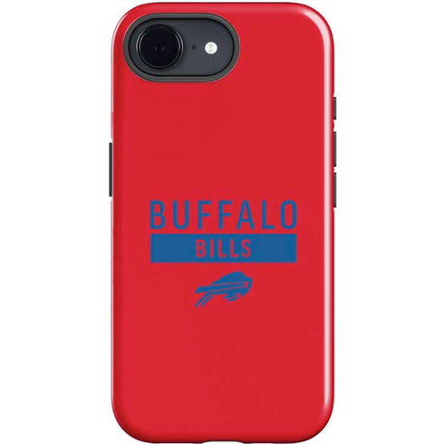 NFL Buffalo Bills Red Performance Series iPhone 16e Impact Case