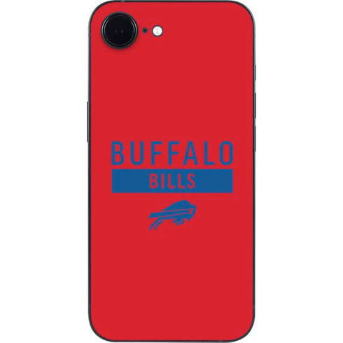 NFL Buffalo Bills Red Performance Series iPhone 16e Skin