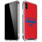 NFL Buffalo Bills Red Performance Series iPhone X/XS Clear Case
