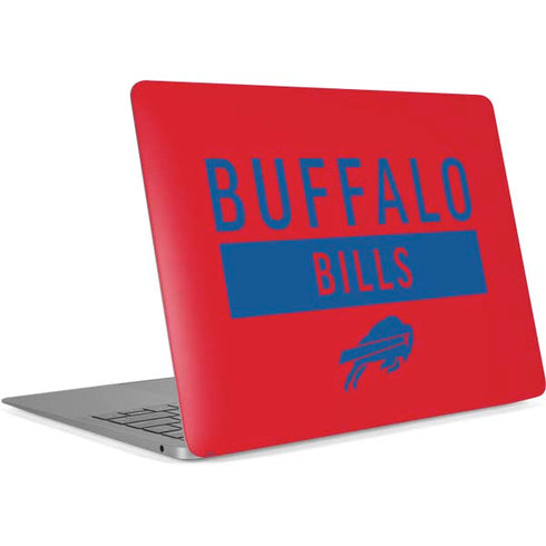 NFL Buffalo Bills Red Performance Series Apple MacBook Air Skin
