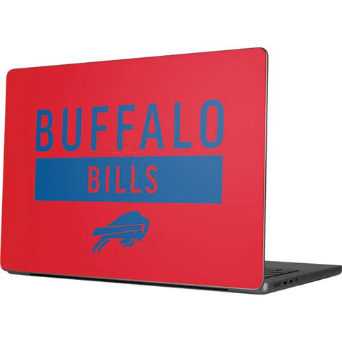 NFL Buffalo Bills Red Performance Series Apple MacBook Pro 14-inch Skin