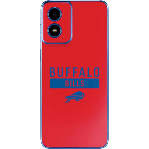 NFL Buffalo Bills Red Performance Series Moto G Play 4G (2024) Skin