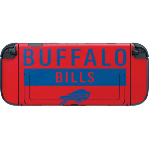 NFL Buffalo Bills Red Performance Series Nintendo Switch 2 (2025) with Joy-Con Skin