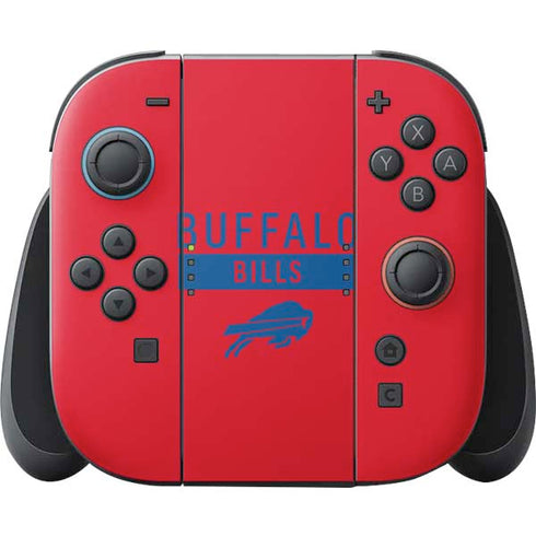 NFL Buffalo Bills Red Performance Series Nintendo Skins