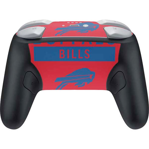 NFL Buffalo Bills Red Performance Series Nintendo Switch 2 (2025) Pro Controller Skin