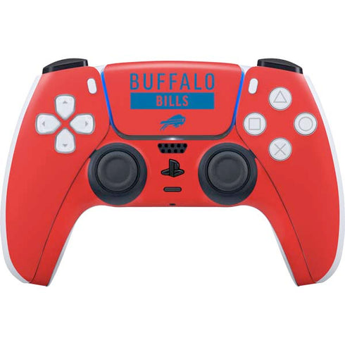 NFL Buffalo Bills Red Performance Series PlayStation PS5 Skins