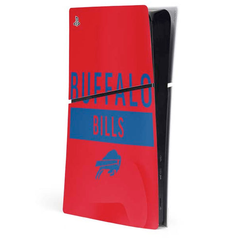 NFL Buffalo Bills Red Performance Series PlayStation PS5 Skins