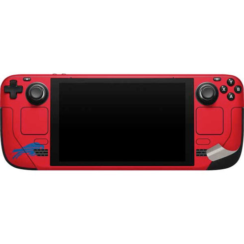 NFL Buffalo Bills Red Performance Series Steam Deck Handheld Gaming Computer Skin