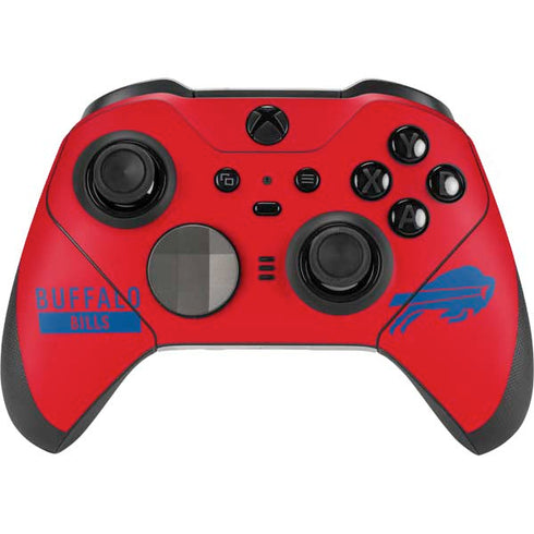 NFL Buffalo Bills Red Performance Series Xbox Elite Wireless Controller Series 2 Skin