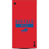 NFL Buffalo Bills Red Performance Series XBox Series X Digital Edition Console Skin