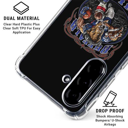 Liquid Blue NFL Buffalo Bills Running Back Galaxy A36 5G Clear Case