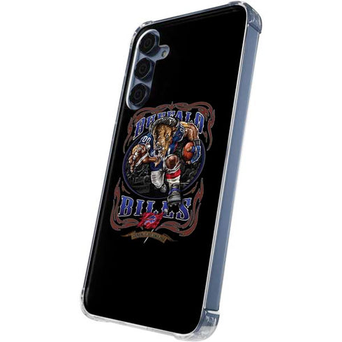 Liquid Blue NFL Buffalo Bills Running Back Galaxy A55 5G Clear Case