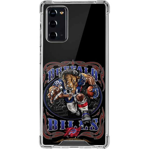 Liquid Blue NFL Buffalo Bills Running Back Galaxy Note20 5G Clear Case