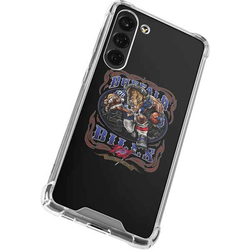 Liquid Blue NFL Buffalo Bills Running Back Galaxy S24 FE Clear Case